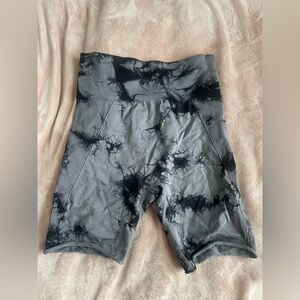 La Senza tie die workout shorts